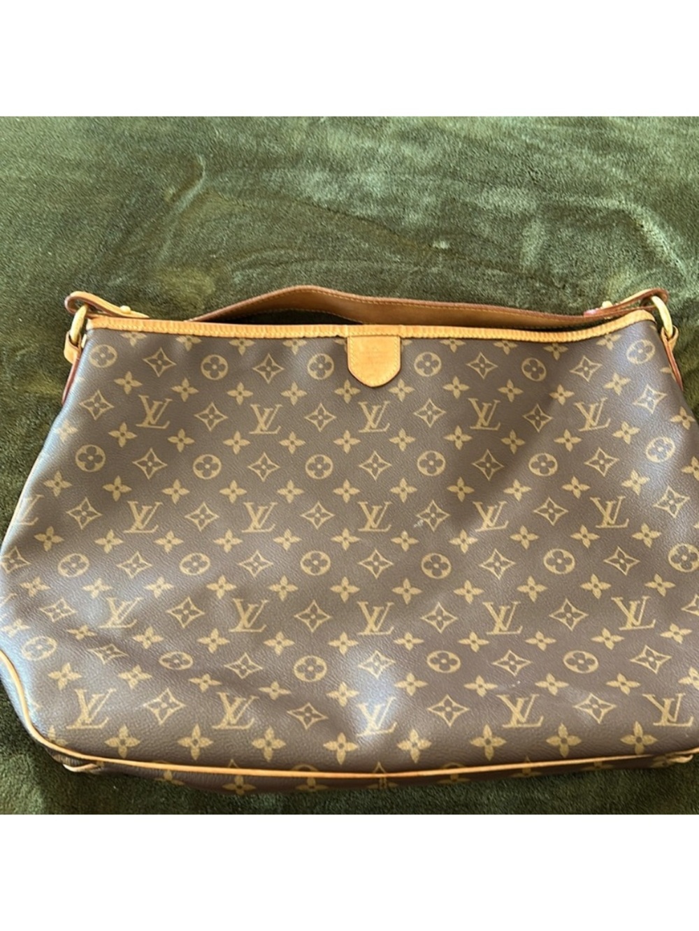 Louis Vuitton Monogram Delightful MM - Canvas Shoulder Bag - Brown/Light Tan